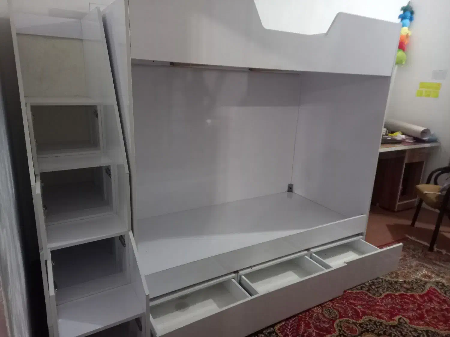 تخت دوطبقه|تخت و سرویس خواب|علیآباد کتول, |دیوار