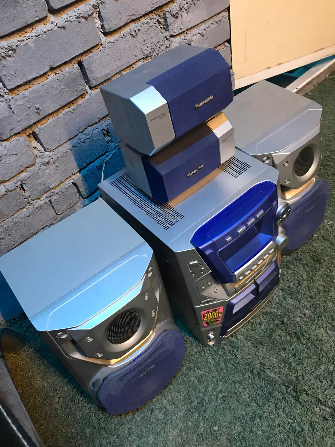 ضبط دبل ۲۰۰۰ پاناسونیک در حد نو|سیستم صوتی خانگی|گنبد کاووس, |دیوار