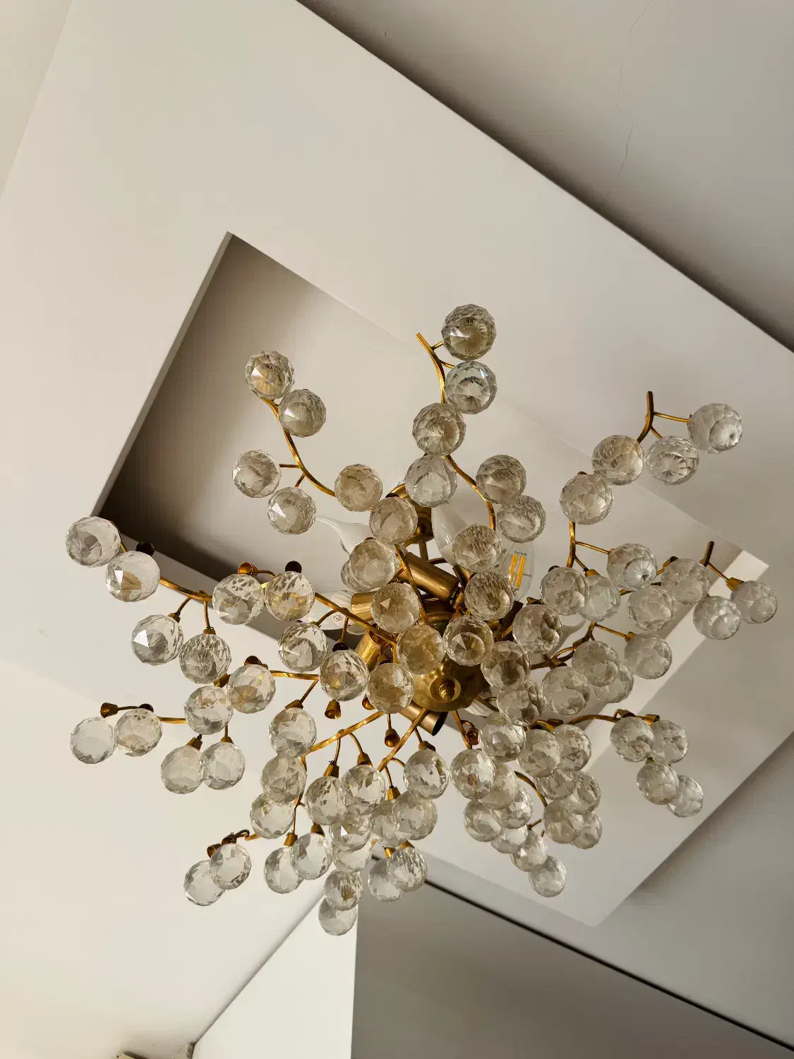 لوستر ۱۰ شاخه کریستال|لوستر و چراغ آویز|قزوین, |دیوار