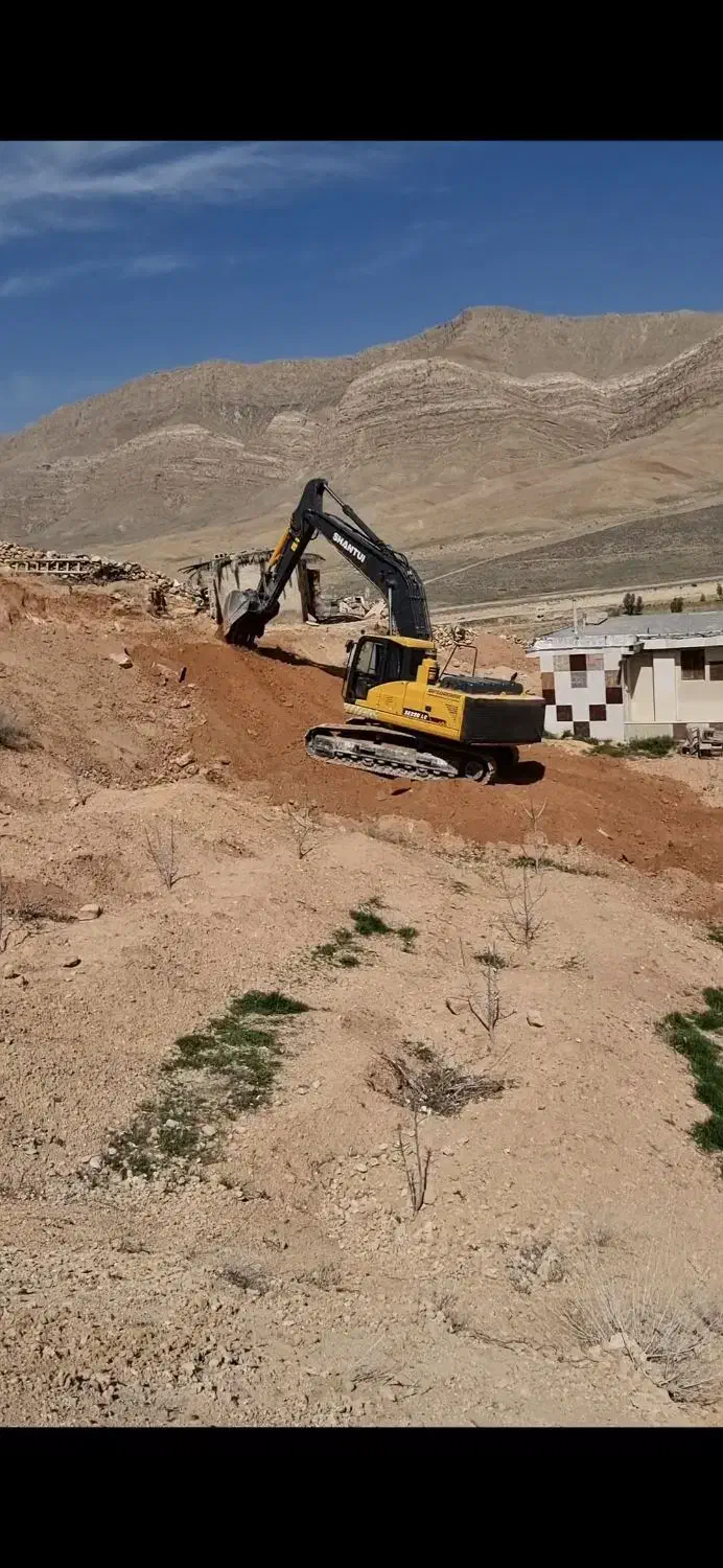 اجاره بیل مکانیکی زنجیری با چکش و کمپرسی|خدمات حمل و نقل|شیراز, دکتر حسابی|دیوار