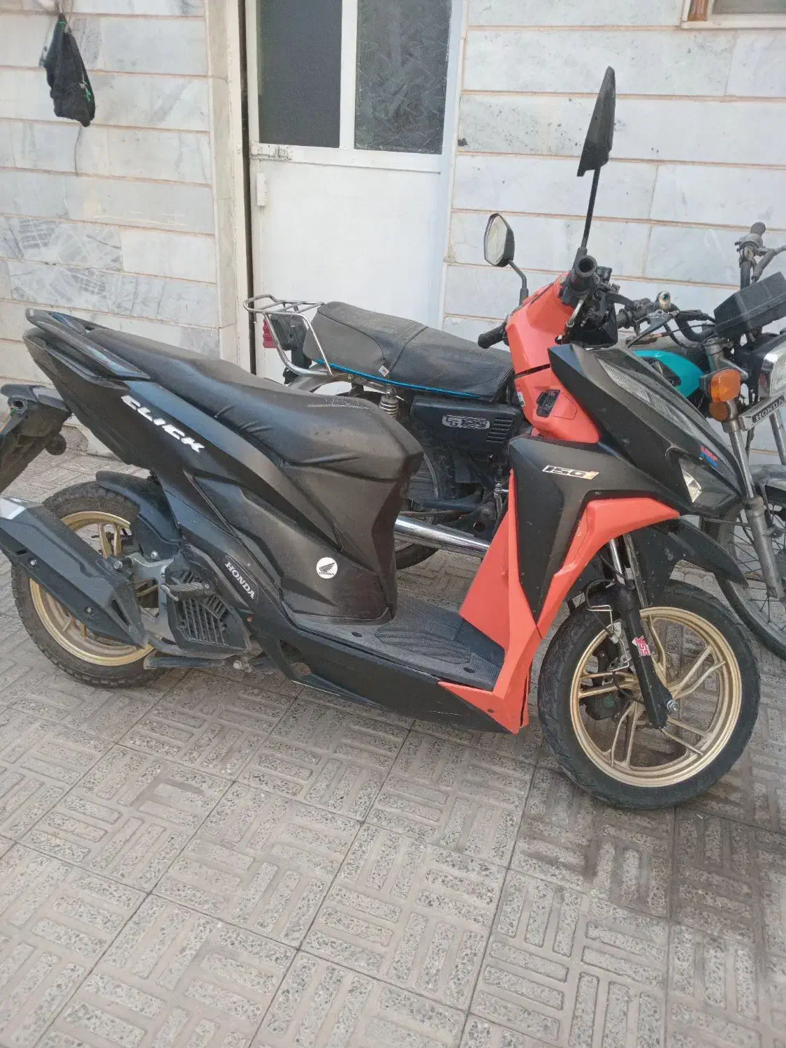 کلیک ۱۵۰ کویر|موتورسیکلت|قزوین, |دیوار