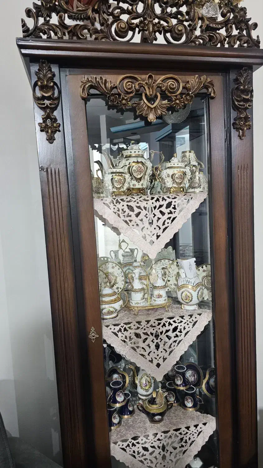 ویترین چوبی ،بوفه|بوفه، ویترین، کنسول|گلپایگان, |دیوار