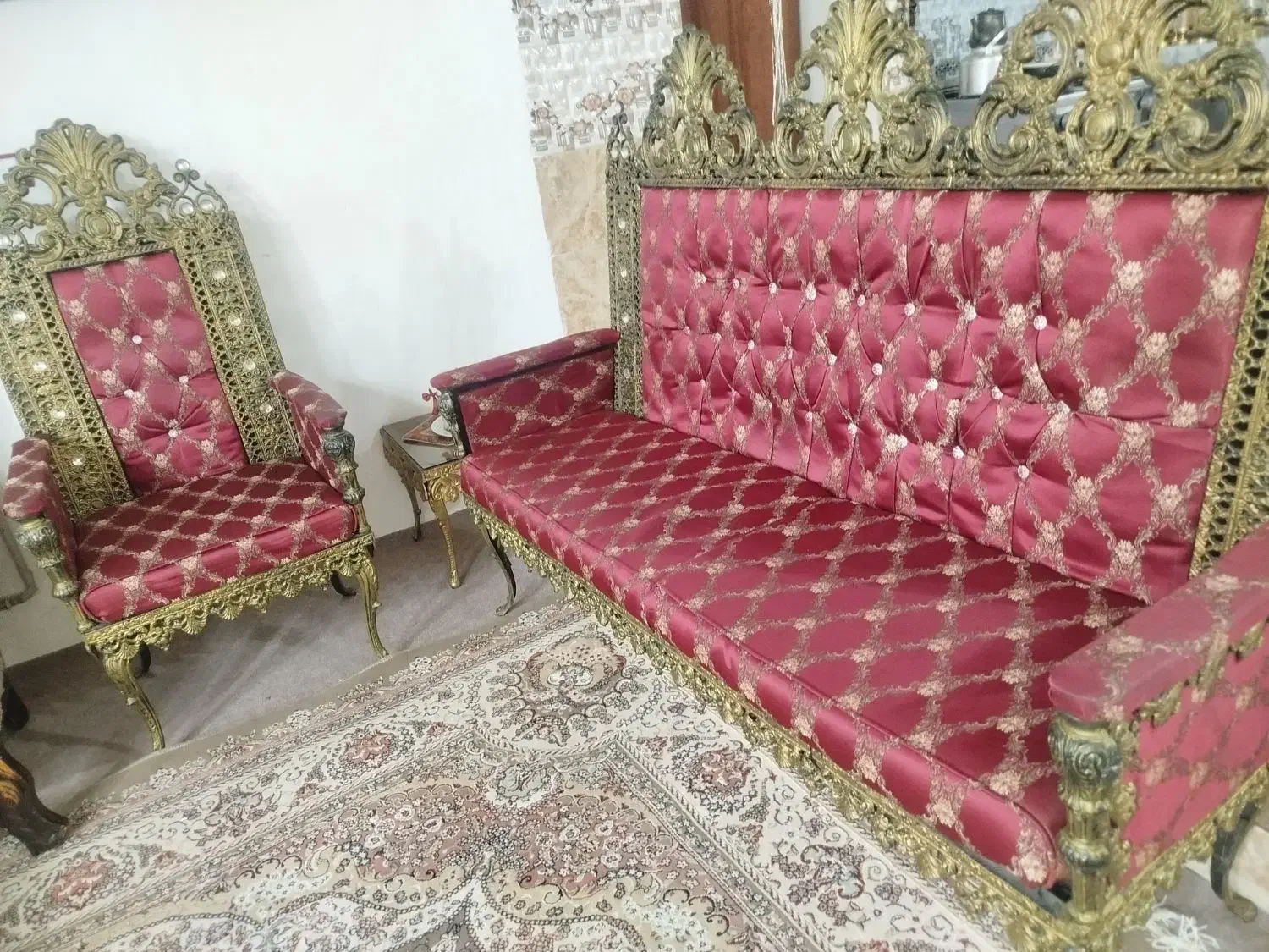 مبل طرح برنز|مبلمان خانگی و میز عسلی|خرمآباد, |دیوار