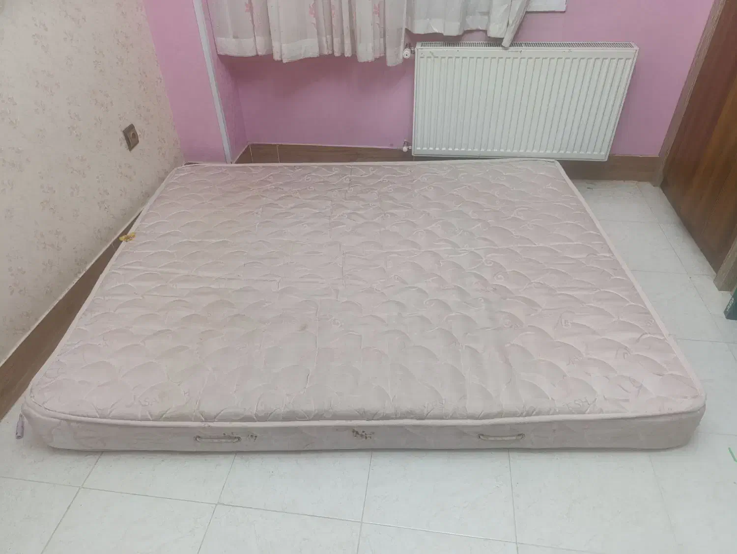 تخت فنری 2*160 مستعمل|تشک تختخواب|اصفهان, ملکشهر|دیوار