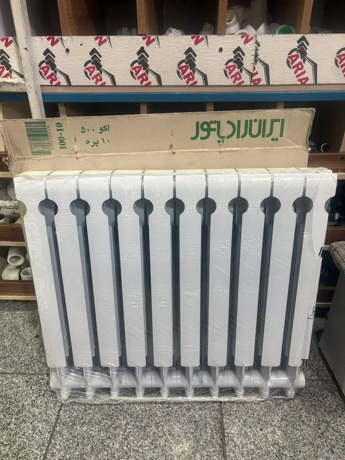 رادیاتور پره ایی المینیومی ایران رادیاتور نو|آبگرمکن، پکیج، شوفاژ|مشکین‌دشت, |دیوار