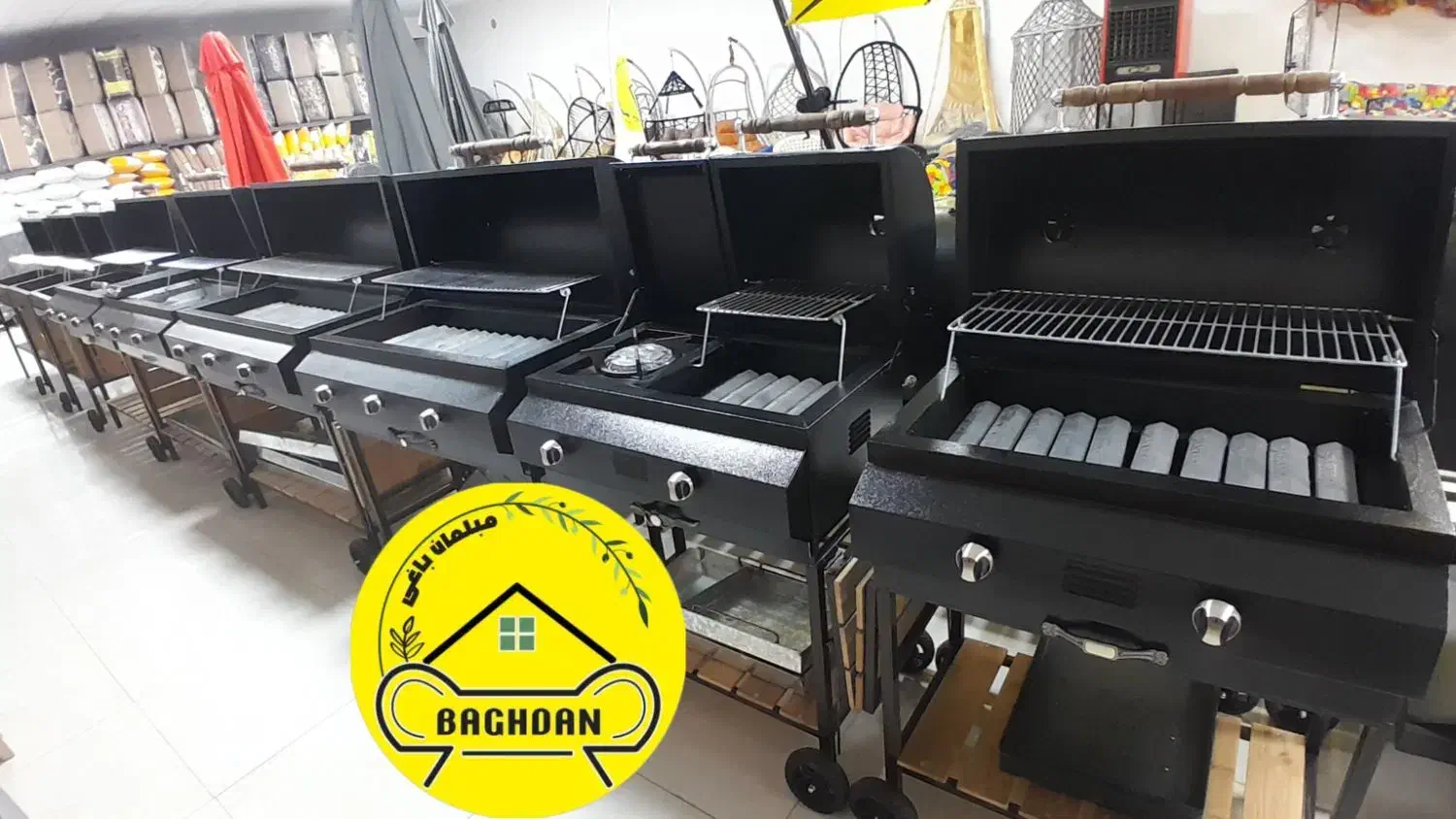 کبابپزگازی مدل ds44 باربیکیوشعله دار (باغدان)|اجاق گاز و لوازم برقی پختوپز|چهارباغ, |دیوار