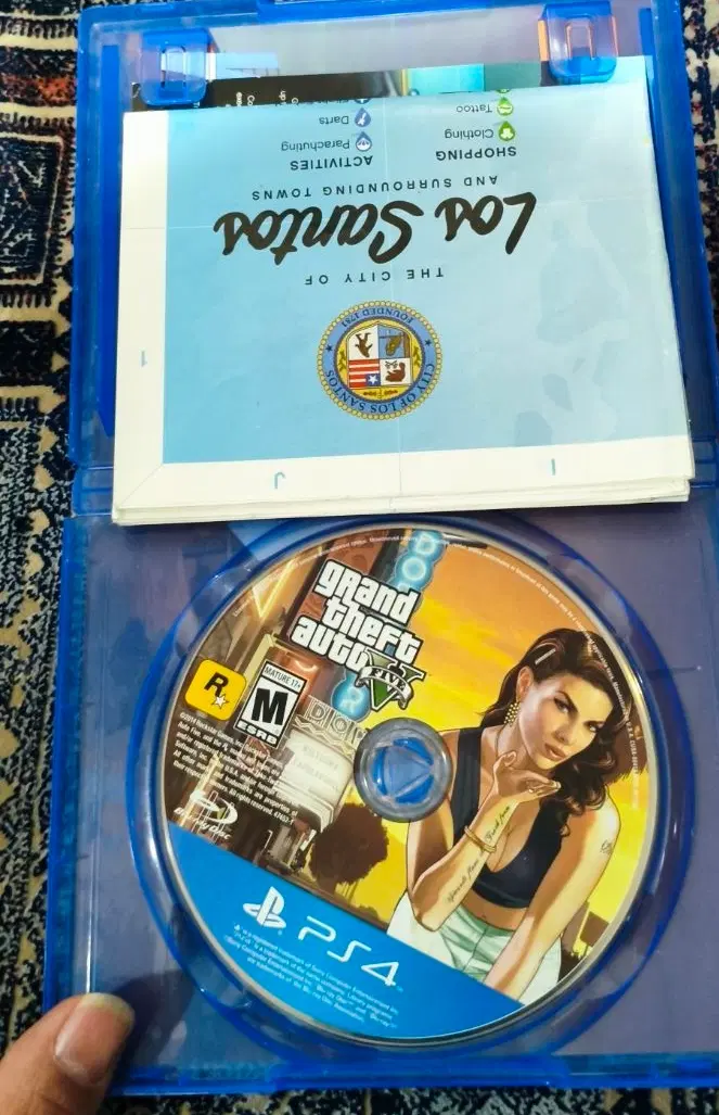 GTA v PS4 & PS5 دیسک|کنسول، بازی ویدئویی و آنلاین|اهواز, نادری|دیوار