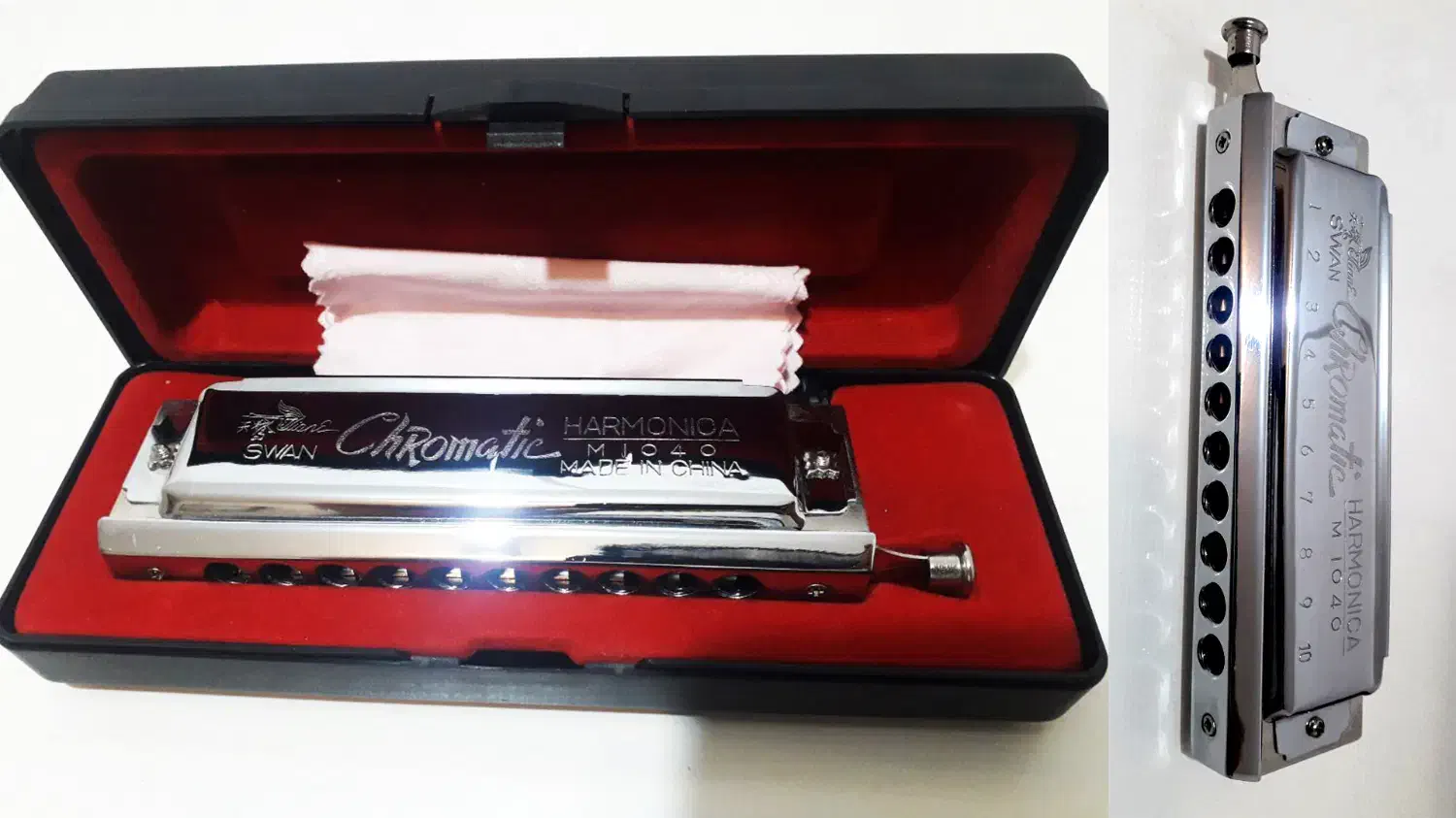 فروش دو عدد هارمونیکای اصل و درجه یک|سازهای بادی|کرج, حیدرآباد|دیوار