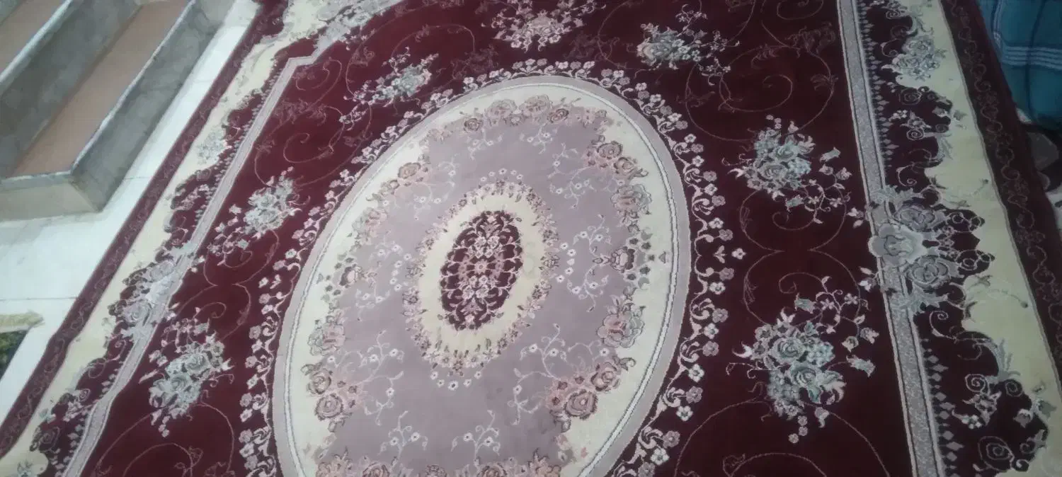 فرش ۹ متری کارکرده بدون زدگی|فرش|بندر کنگان, |دیوار