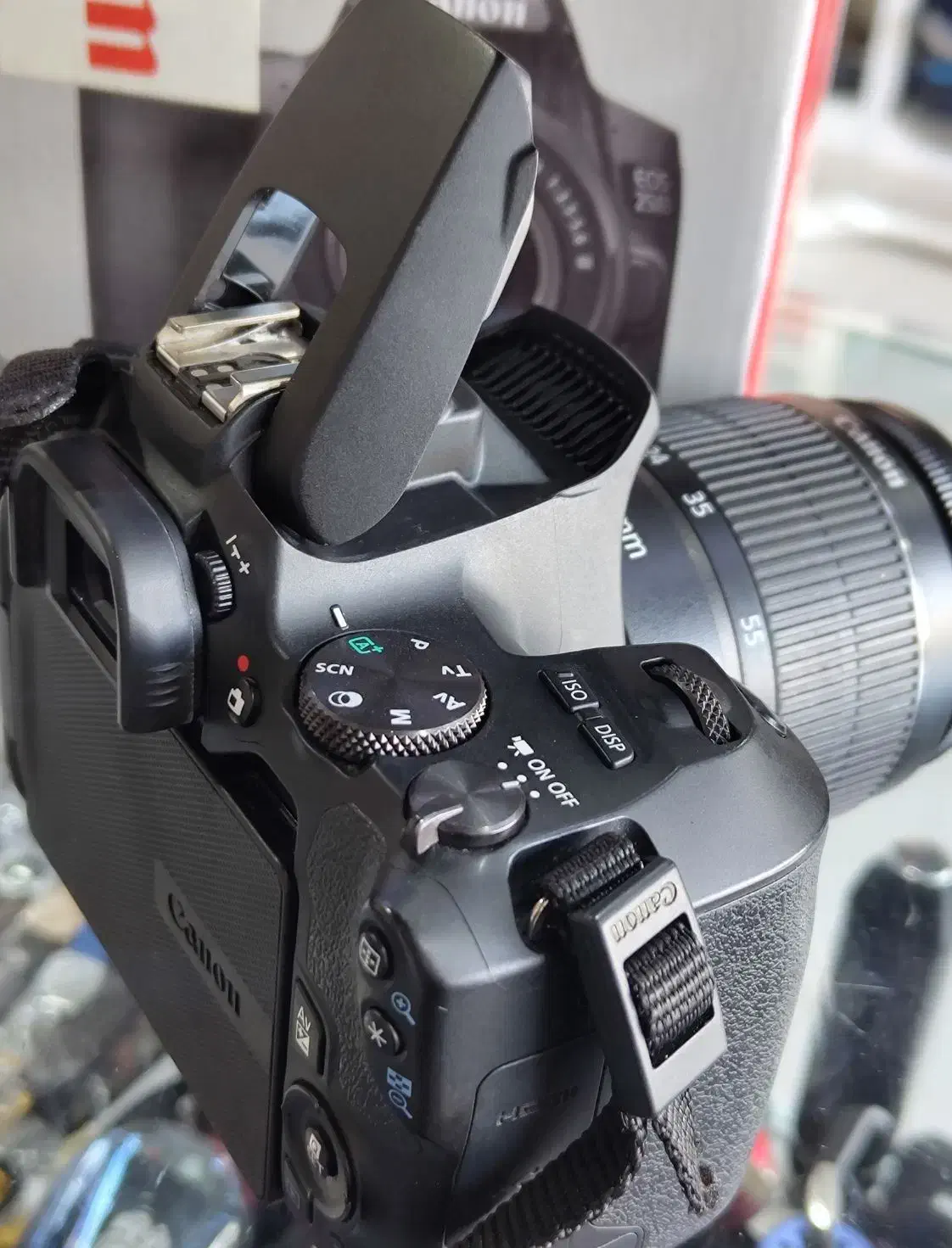 دوربین عکاسی کنون 250d درحد آکبند استفاده نشده|دوربین عکاسی و فیلم‌برداری|اهواز, زیتون کارمندی|دیوار