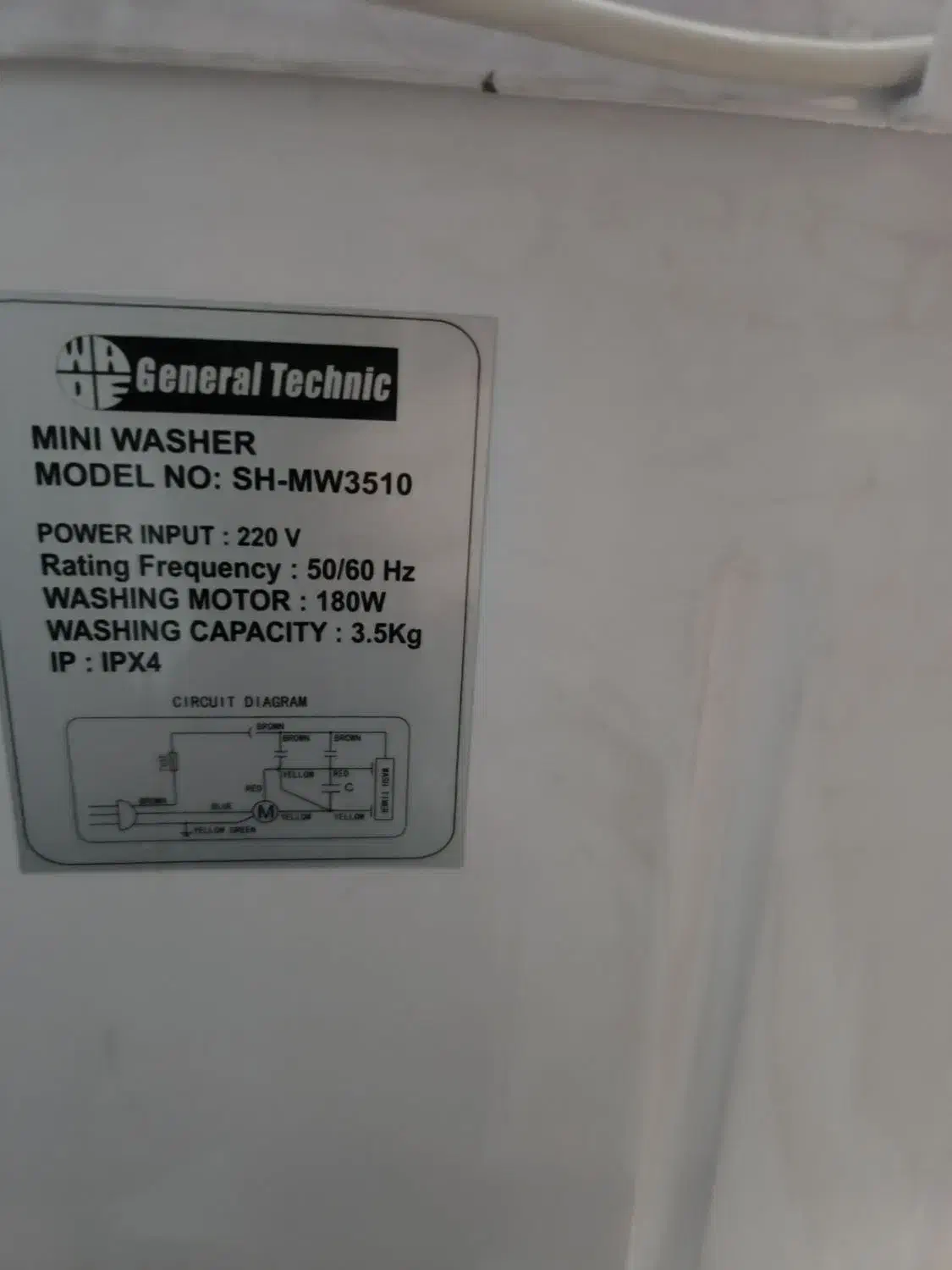 مینی واش|ماشین لباسشویی و خشک‌کن لباس|کرج, چهارصد دستگاه|دیوار