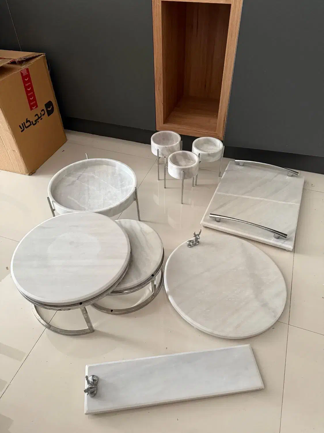 سرویس سنگی|ظروف سرو و پذیرایی|شیراز, شهرک برف فروشان|دیوار