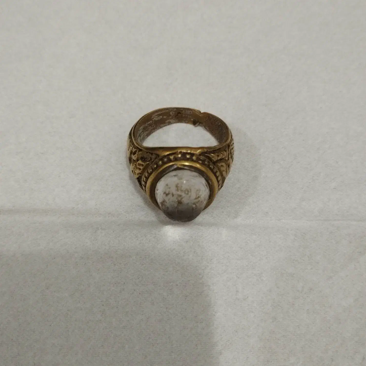 انگشتر دُرّ نجف قاجاری عتیقه|بدلیجات|بندرعباس, |دیوار