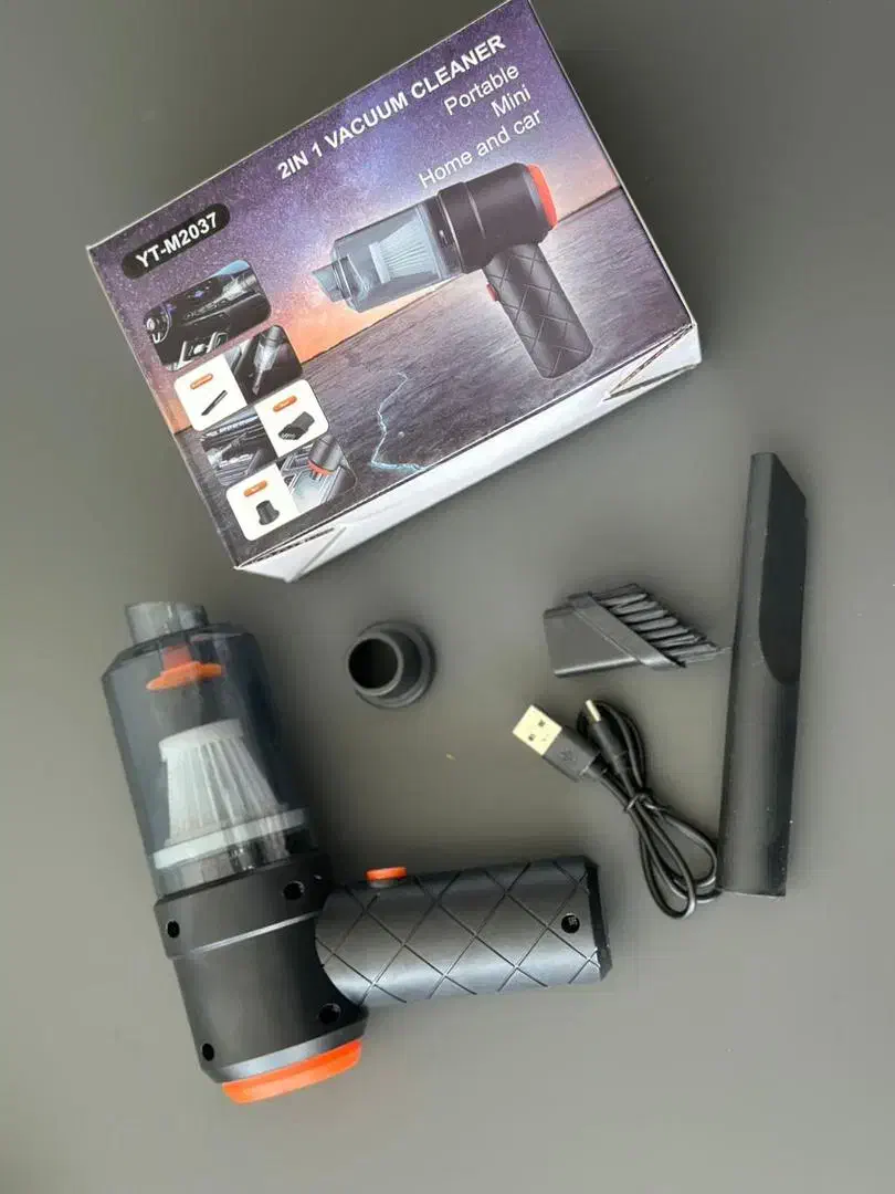 جارو شارژی خودرو دوکاره مکنده و دمنده|قطعات یدکی و لوازم جانبی|خرمآباد, |دیوار