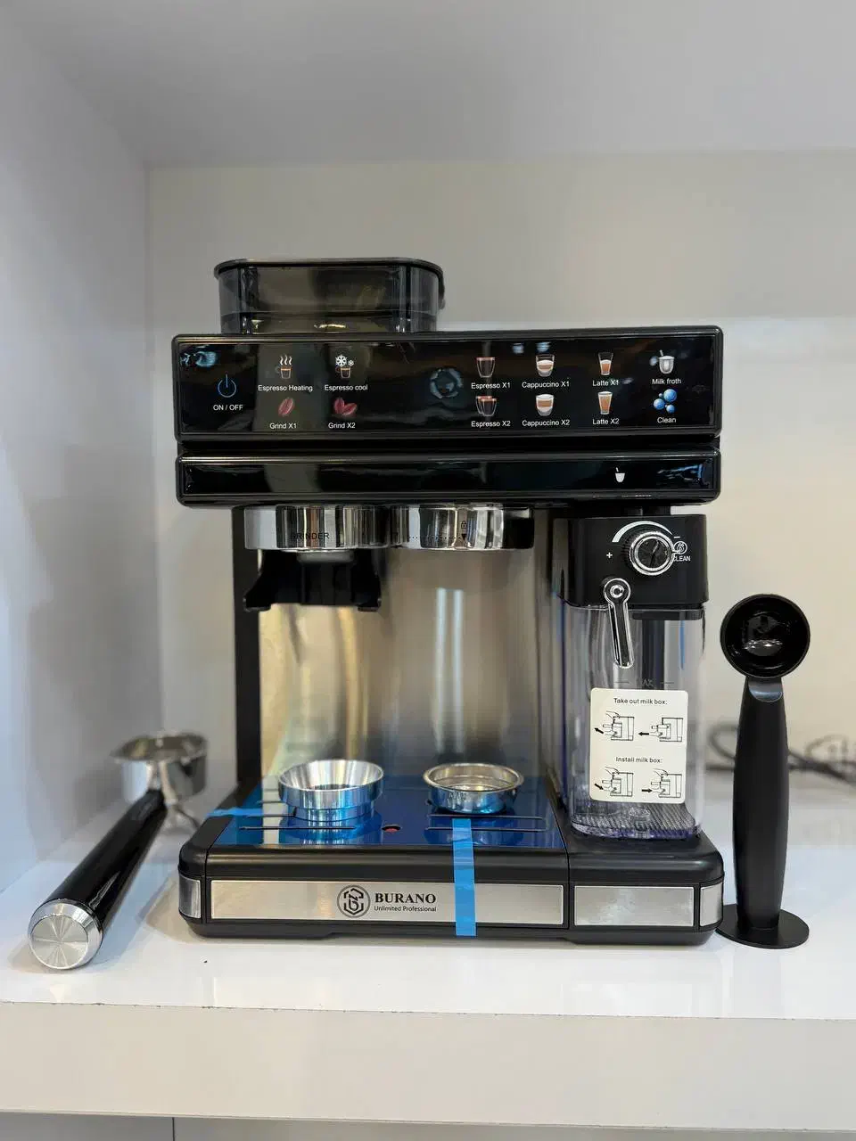 آسیاب قهوه ساز اسپرسو ساز|سماور، چای‌ساز، قهوه‌ساز|بانه, |دیوار