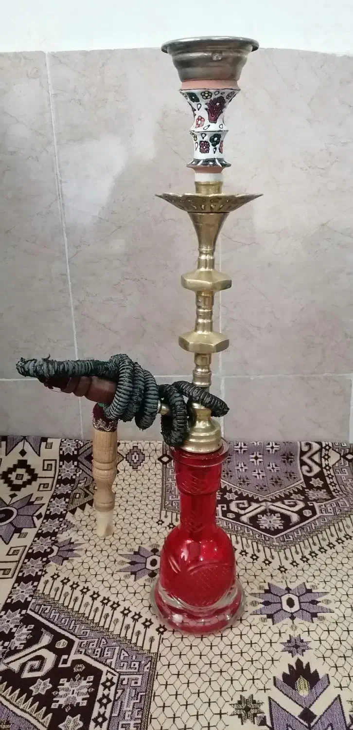 قلیان میوه ای|کلکسیون اشیاء عتیقه|تبریز, |دیوار