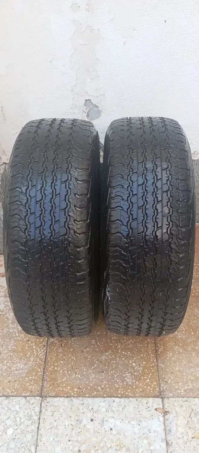 یک جفت لاستیک 18|قطعات یدکی و لوازم جانبی|کیش, |دیوار