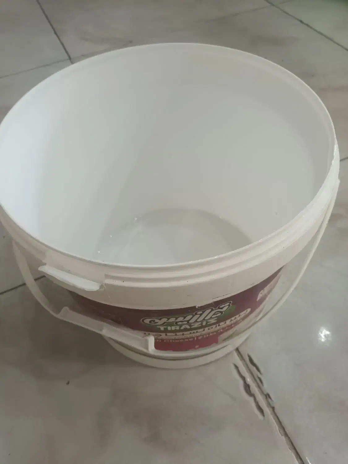 سطل ۱۰ کیلو جا پنیری|ظروف نگهدارنده، پلاستیکی، یک‌بارمصرف|بندر گناوه, |دیوار