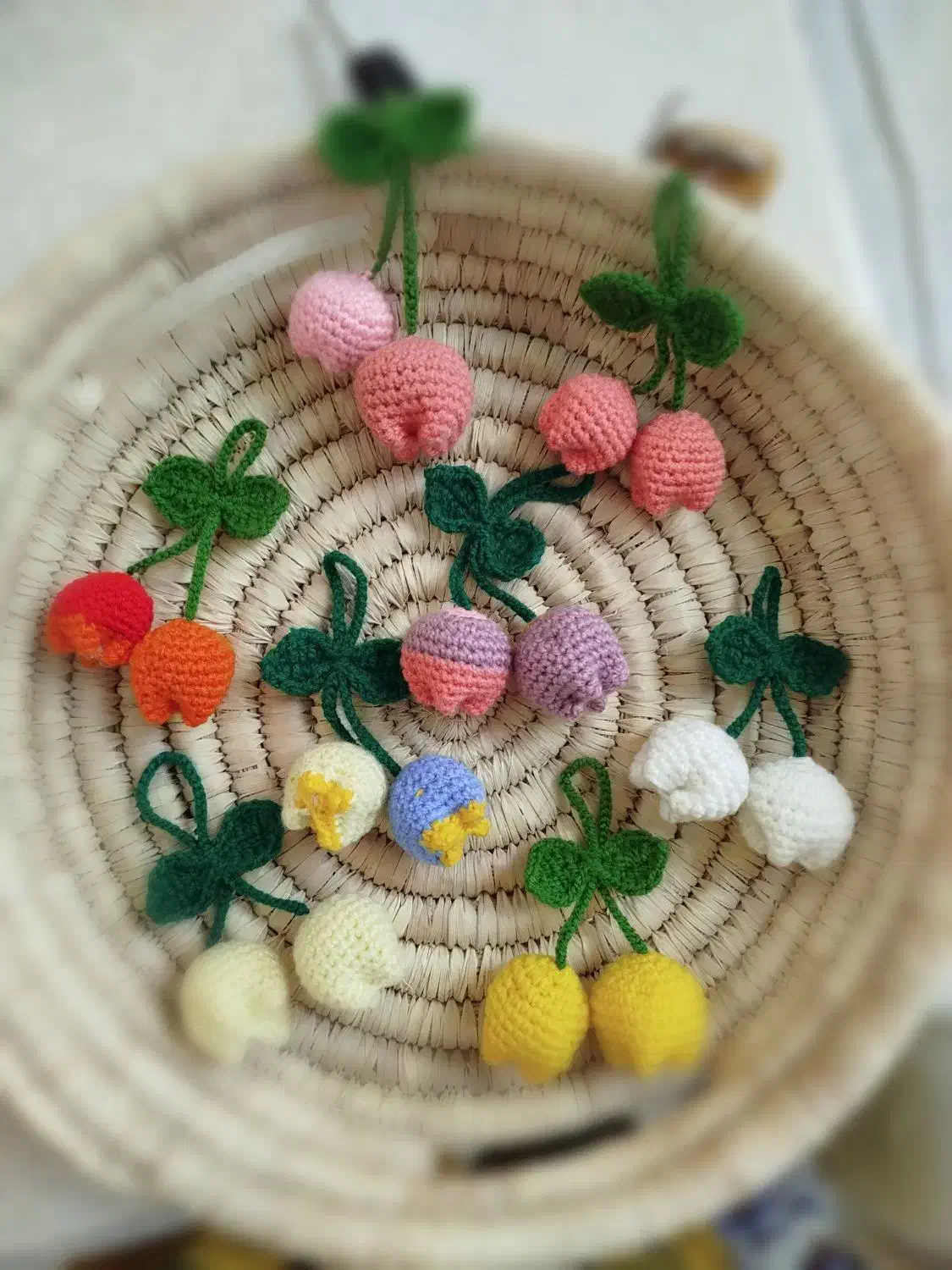 جاکلیدی صنایع دستی در رنگ های متنوع|زیورآلات و اکسسوری|دامغان, |دیوار