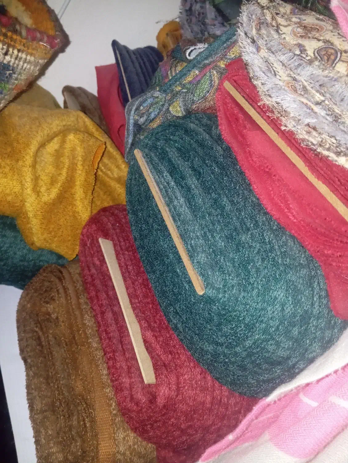 پارچه|لباس|جم, |دیوار