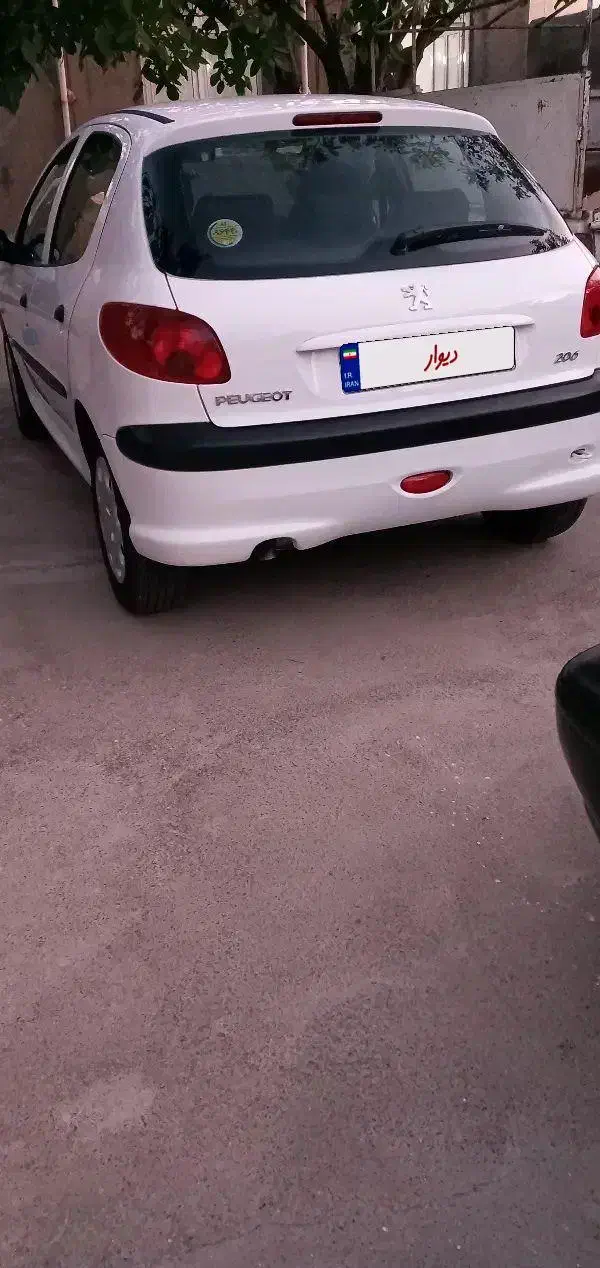 ماشین ۲۰۶ صحنه درحد خشک|خودرو سواری و وانت|صحنه, |دیوار