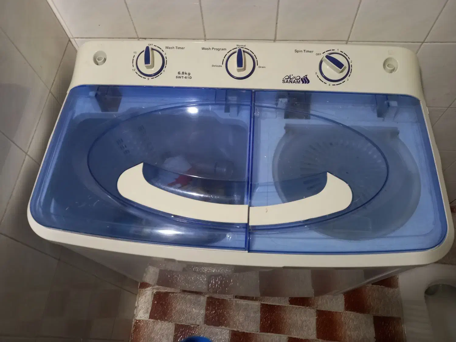 ماشین لباسشویی دوقلو|ماشین لباسشویی و خشک‌کن لباس|رشت, جماران|دیوار