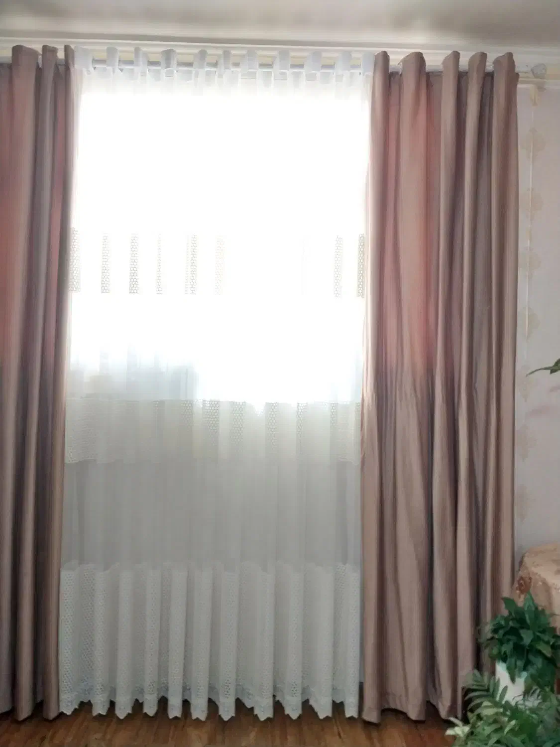 پرده پذیرایی|پرده، رانر، رومیزی|رشت, دروازه لاکان|دیوار