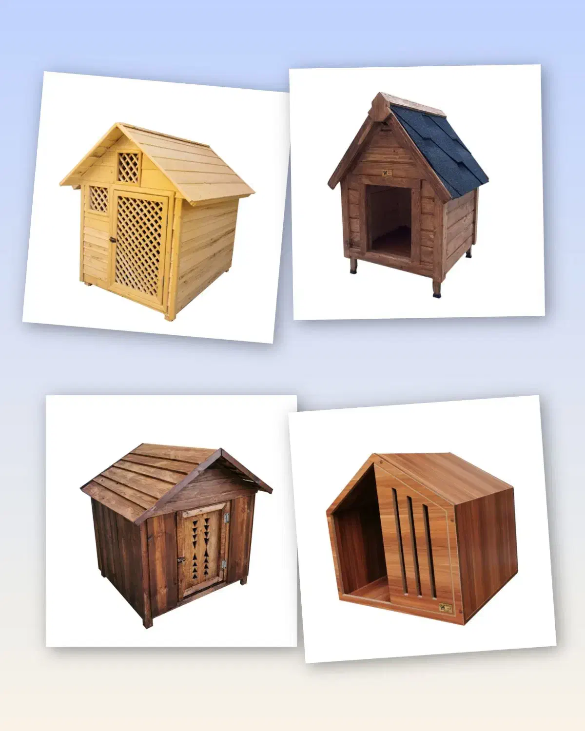 خانه چوبی سگ و گربه|لوازم جانبی حیوانات|کیش, |دیوار