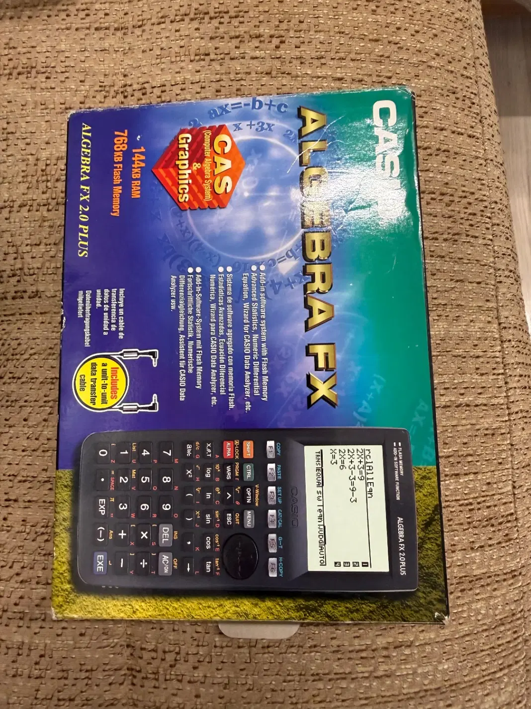 فروش ماشین حساب مهندسی casio algebra fx 2|لوازم التحریر|تهران, ازگل|دیوار