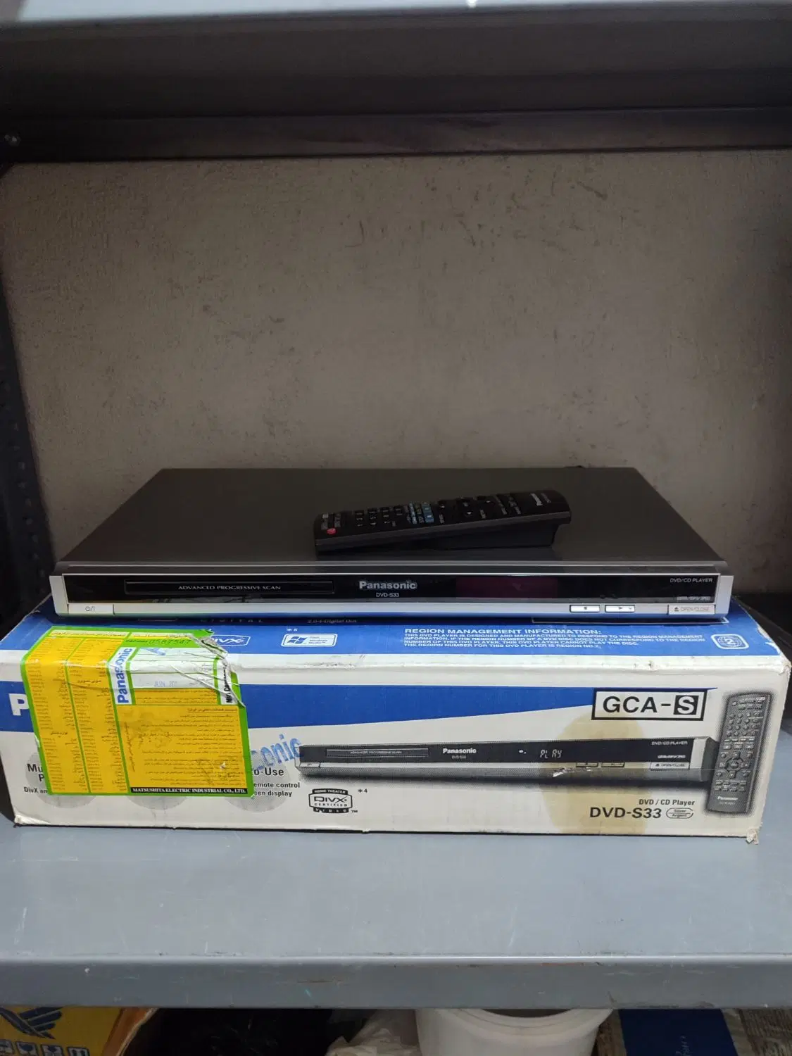 DVD پاناسونیک|پخشکننده DVD و ویدیو|تهران, فدک|دیوار
