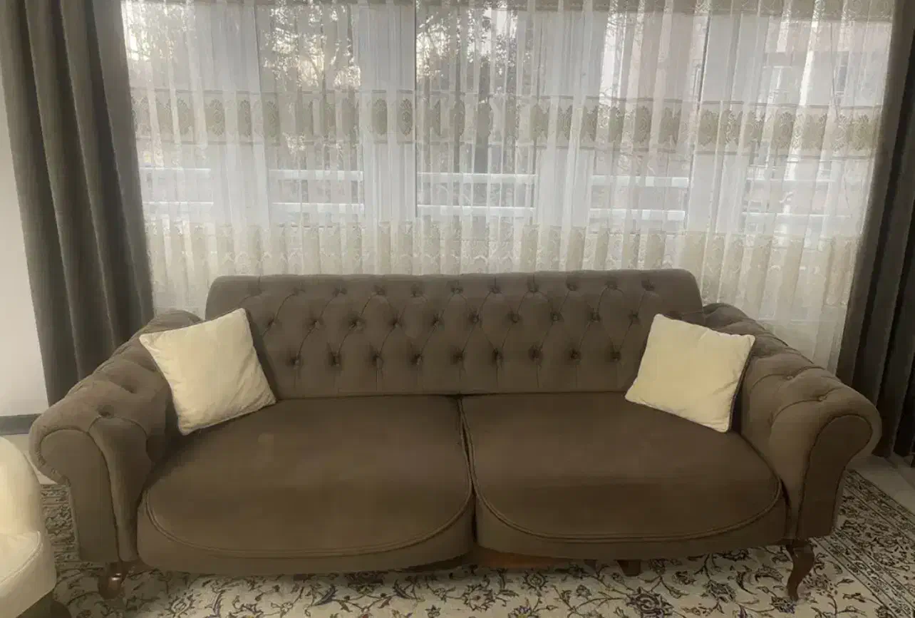 مبل هشت نفره چستر|مبلمان خانگی و میز عسلی|همدان, |دیوار