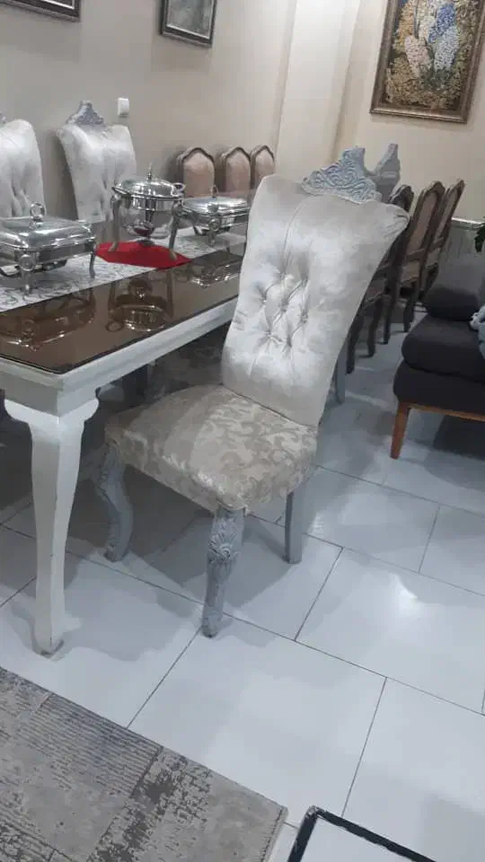 صندلی ومیز ناهار خوری وتخت باکس ۲نفره|میز و صندلی غذاخوری|قرچک, پویینک|دیوار