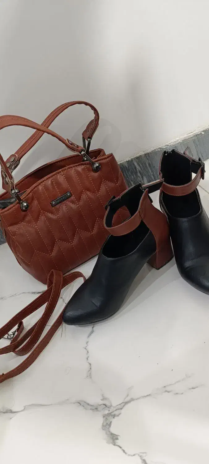 ست کیف و کفش سایز ۳۹|کیف، کفش، کمربند|همدان, |دیوار