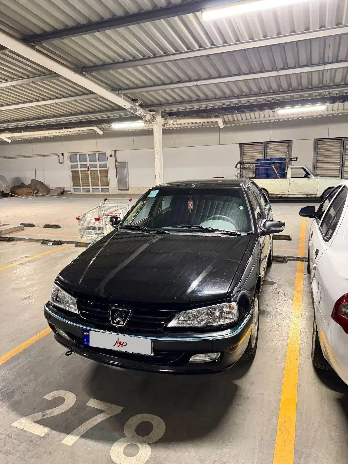 پژو پارس مشکی موتور سال گاز سیمی|خودرو سواری و وانت|قشم, |دیوار