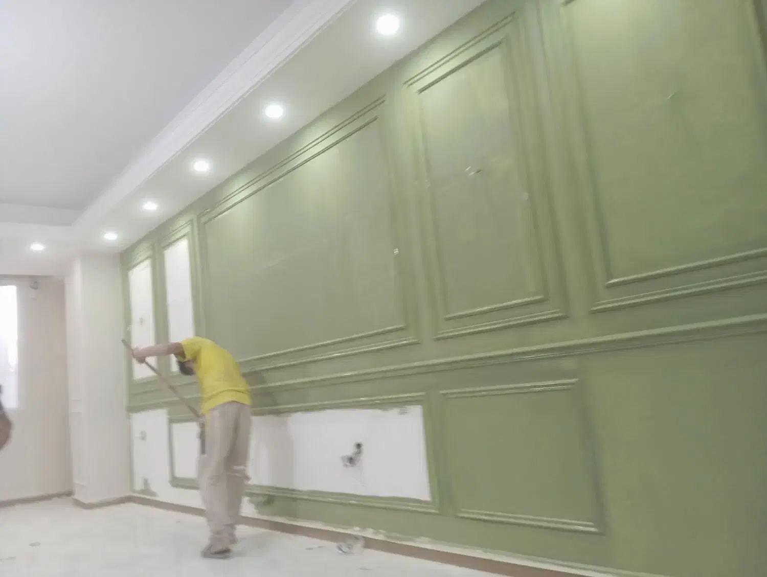 نقاشی ورنگ کاری ساختمان|خدمات پیشه و مهارت|تهران, شهرک چیتگر|دیوار