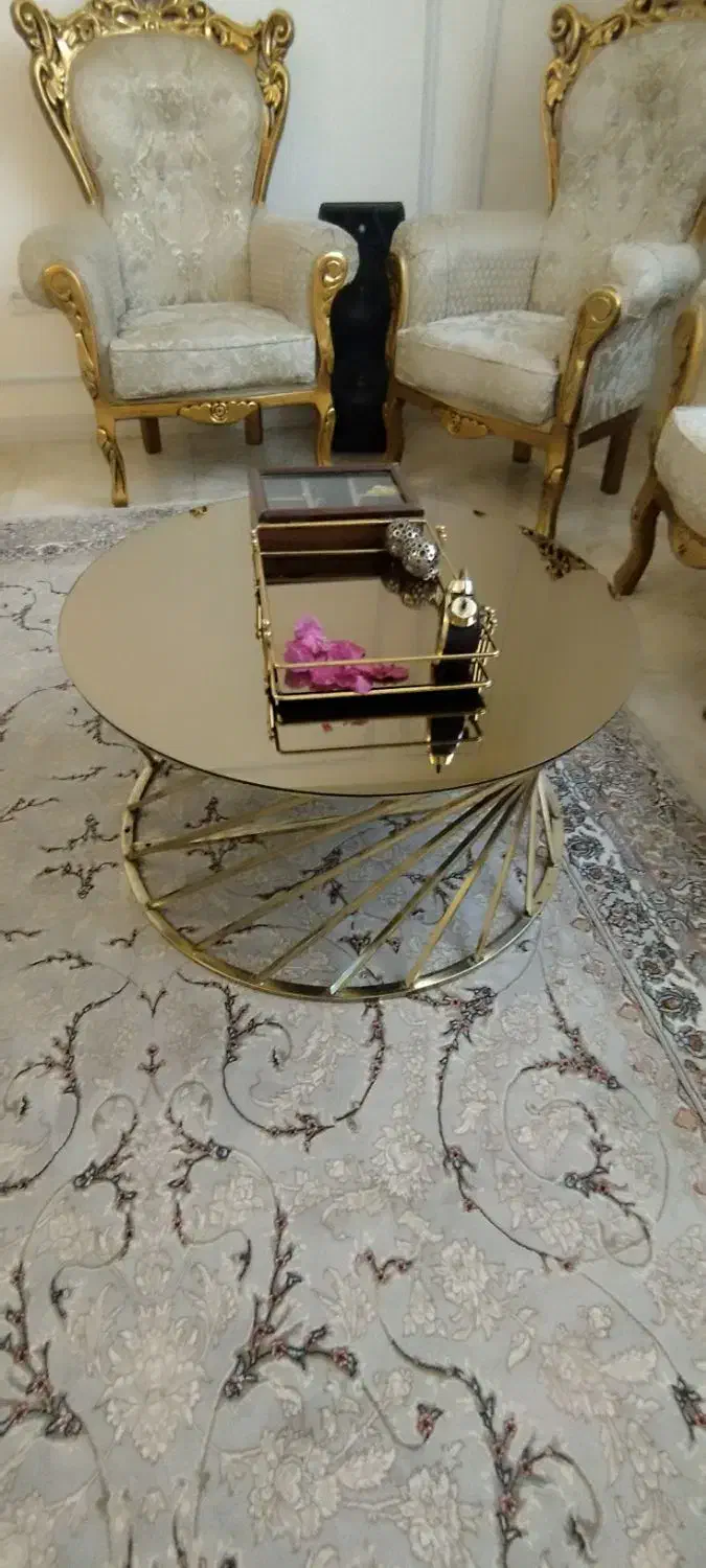 میز زیبا فلزی|مبلمان خانگی و میز عسلی|ورامین, خیر آباد|دیوار