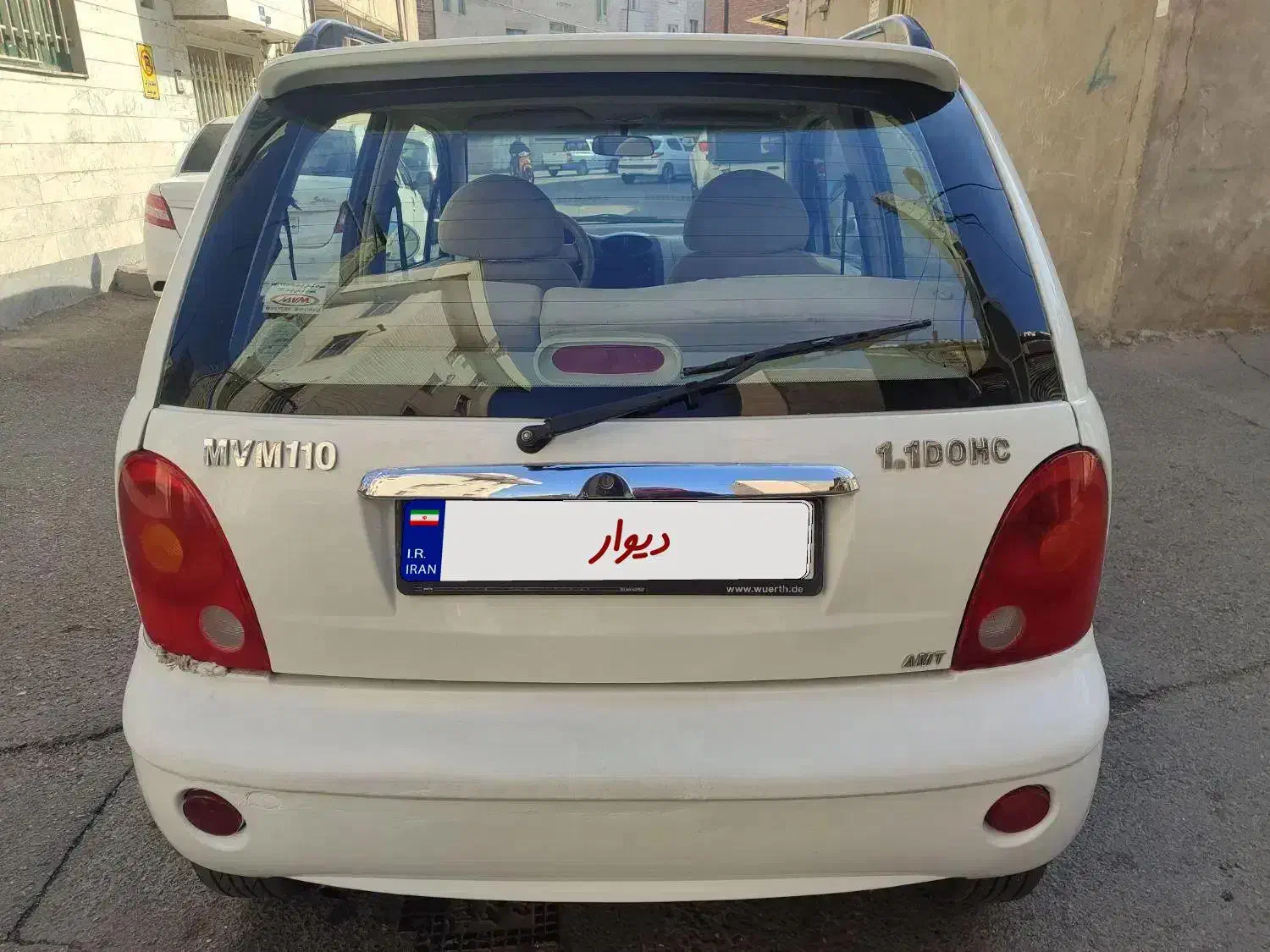 ام وی ام 110اتوماتیک کارخانه چهار سیلندر|خودرو سواری و وانت|تهران, نعمتآباد|دیوار