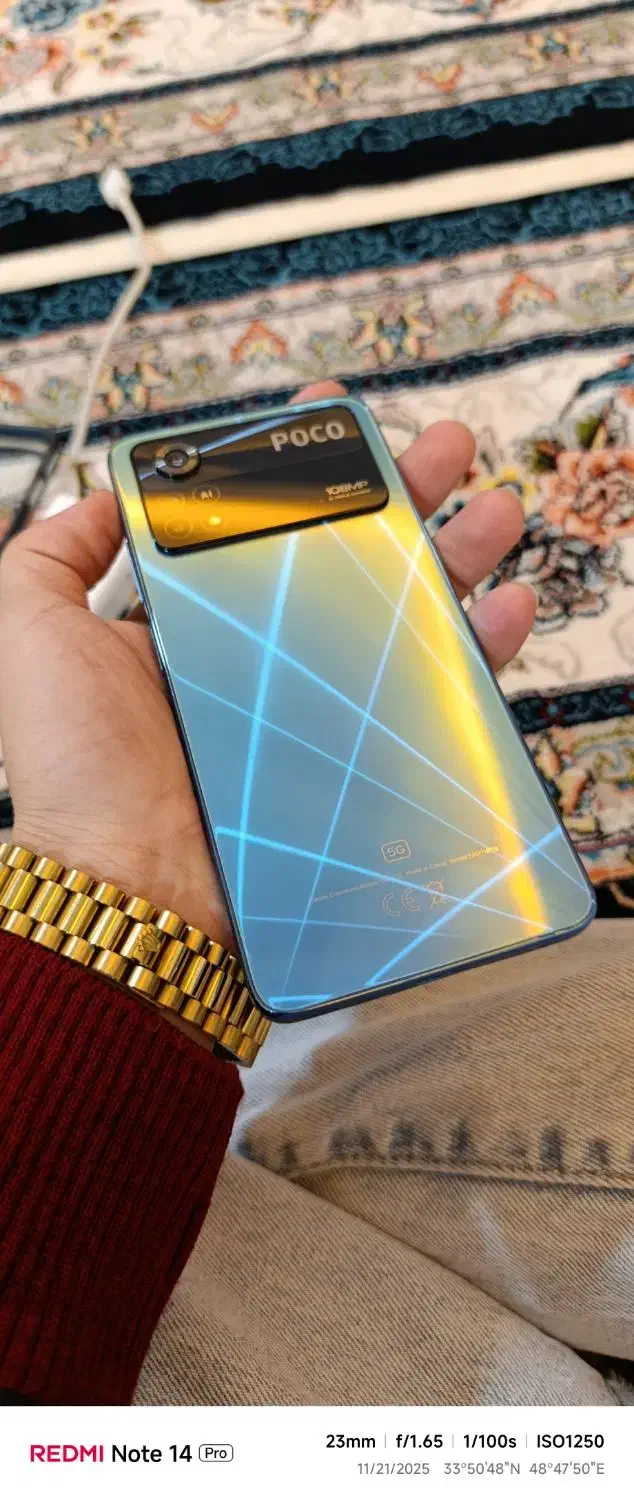 پوکوx4پرو 256گیگ تمیز|موبایل|بروجرد, |دیوار