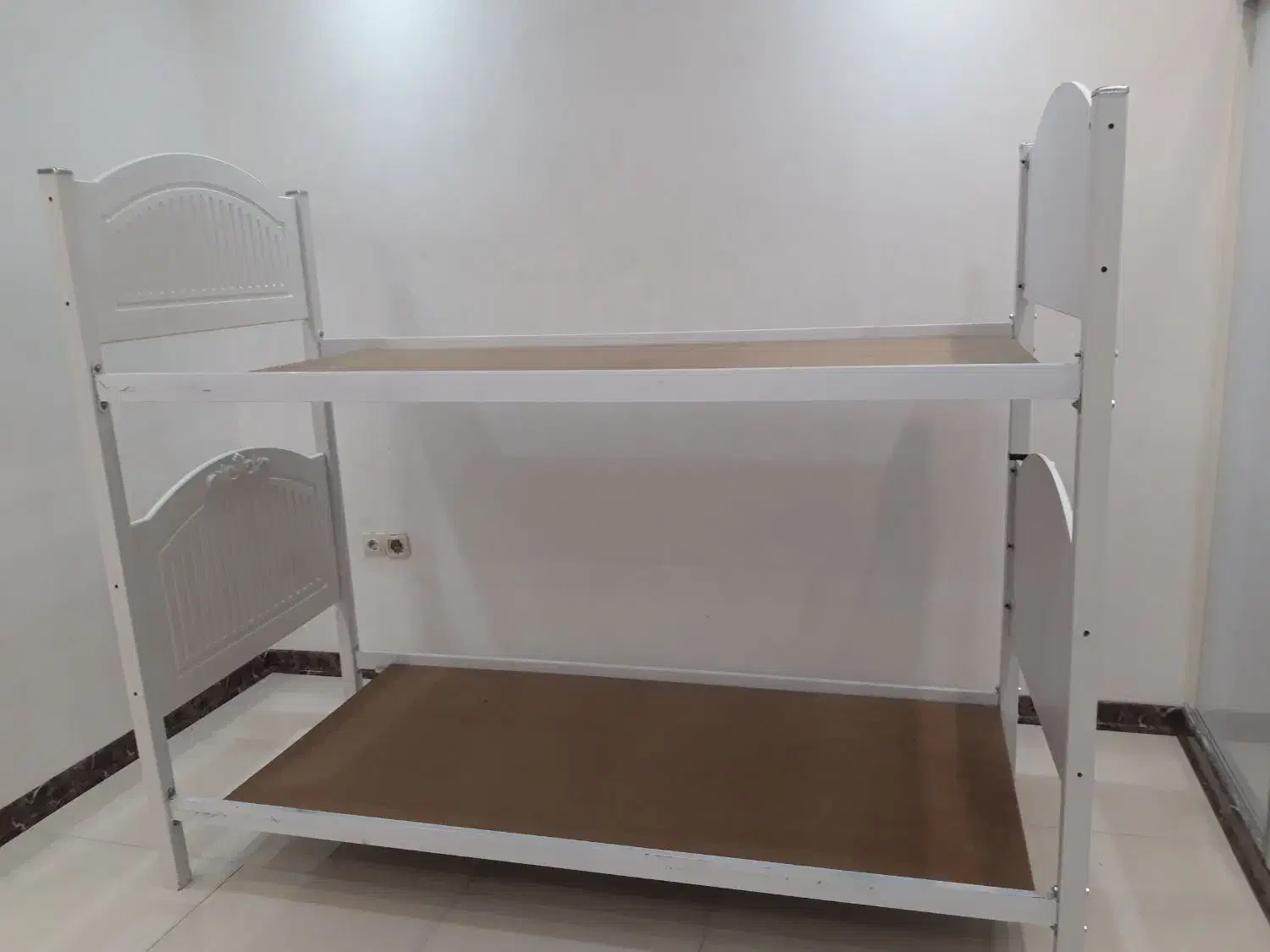 تخت خواب دو طبقه نوجوان سایز 90×2|تخت و سرویس خواب|زنجان, |دیوار