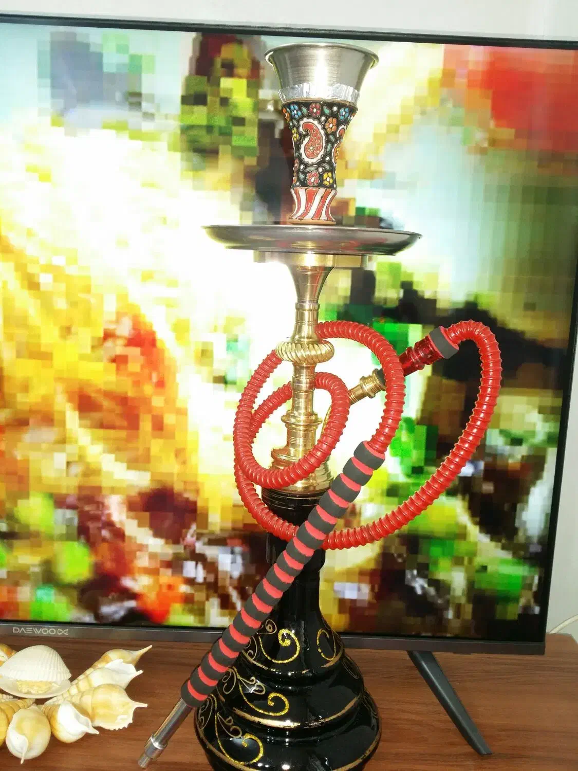 قلیان برنجی|کلکسیون و سرگرمی|بروجرد, |دیوار