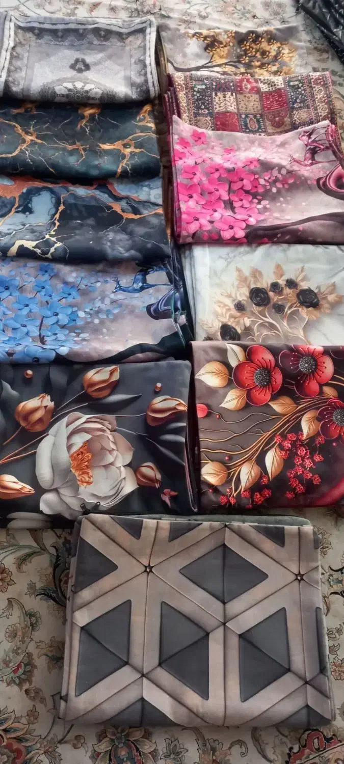 روبالشی مخمل سه بعدی|رختخواب، بالش، پتو|مشهد, طبرسی شمالی|دیوار