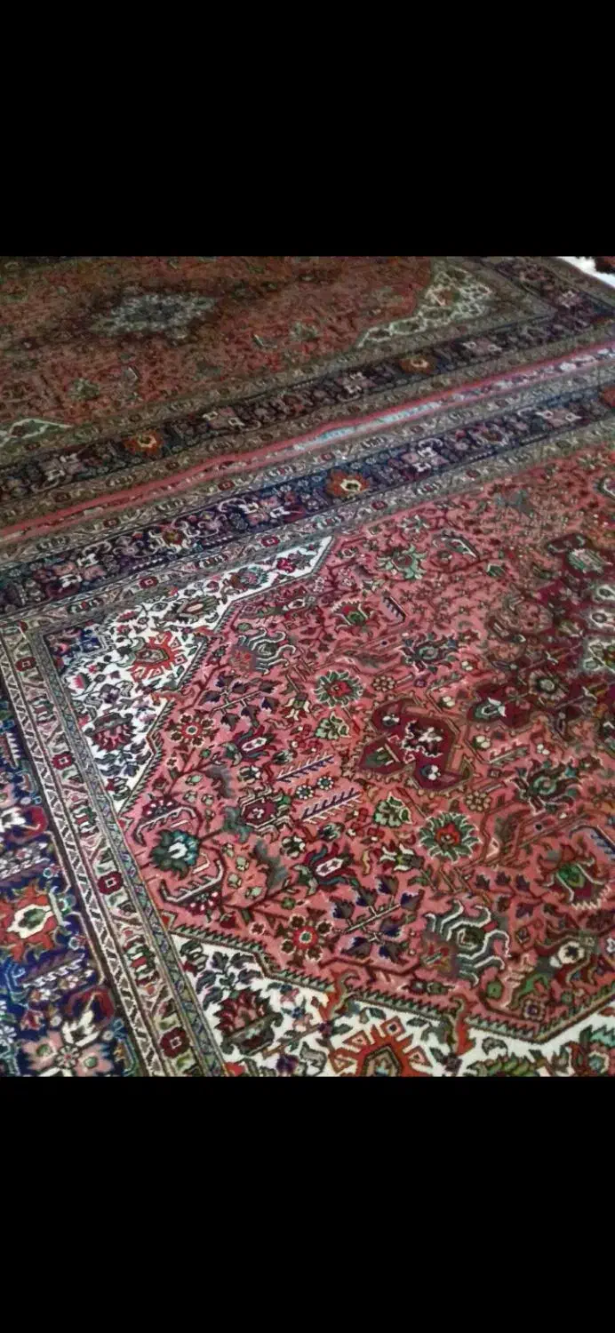 جفت ۶متری اصیل قبا پیازی رنگ کمیاب|فرش|مراغه, |دیوار