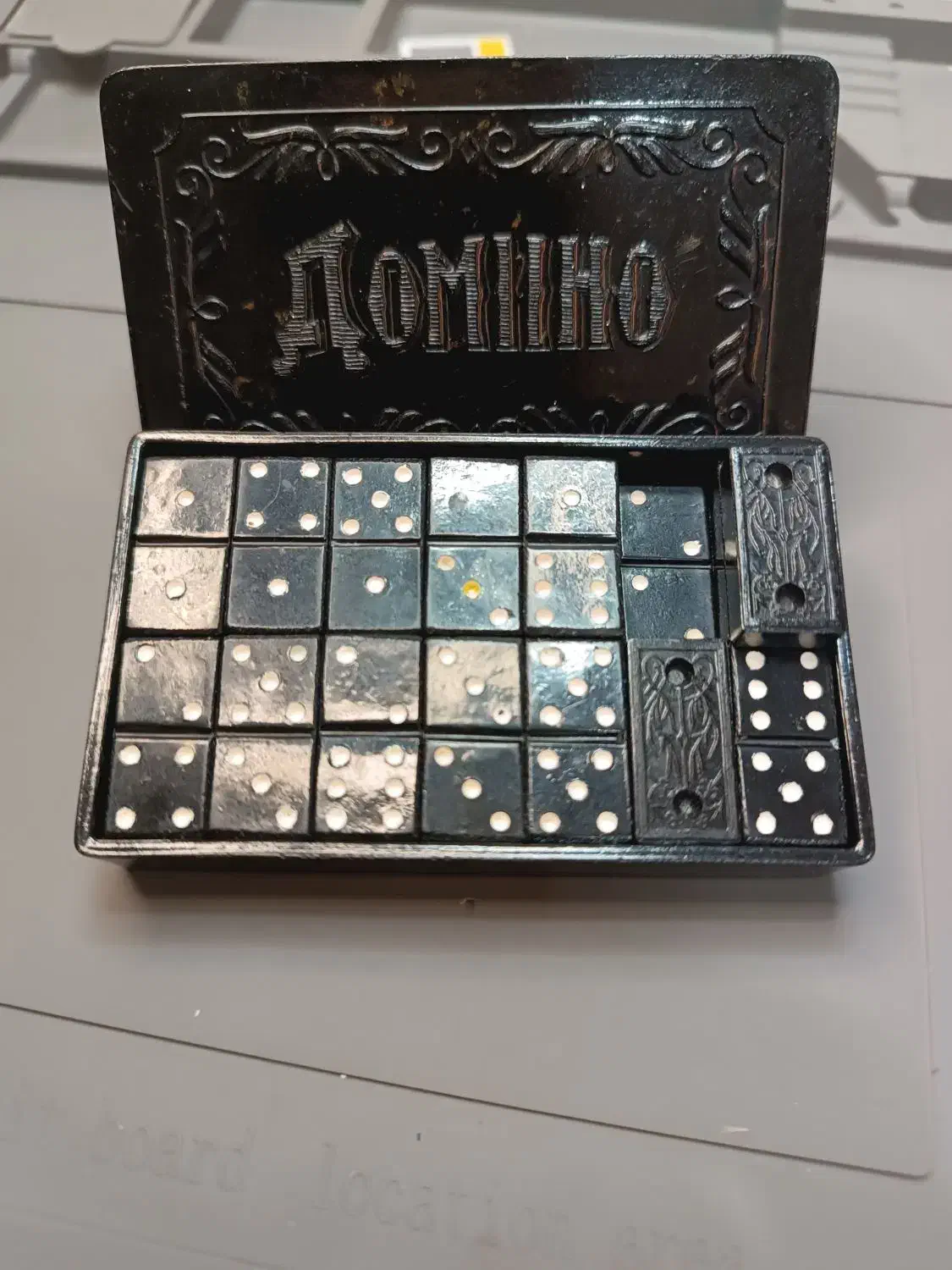 دومینو قدیمی روسی (کلکسیونی و کمیاب)|کلکسیون اشیاء عتیقه|رشت, فلسطین|دیوار