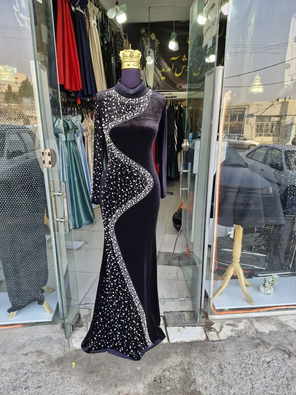 ماکسی مخمل|لباس|تبریز, |دیوار