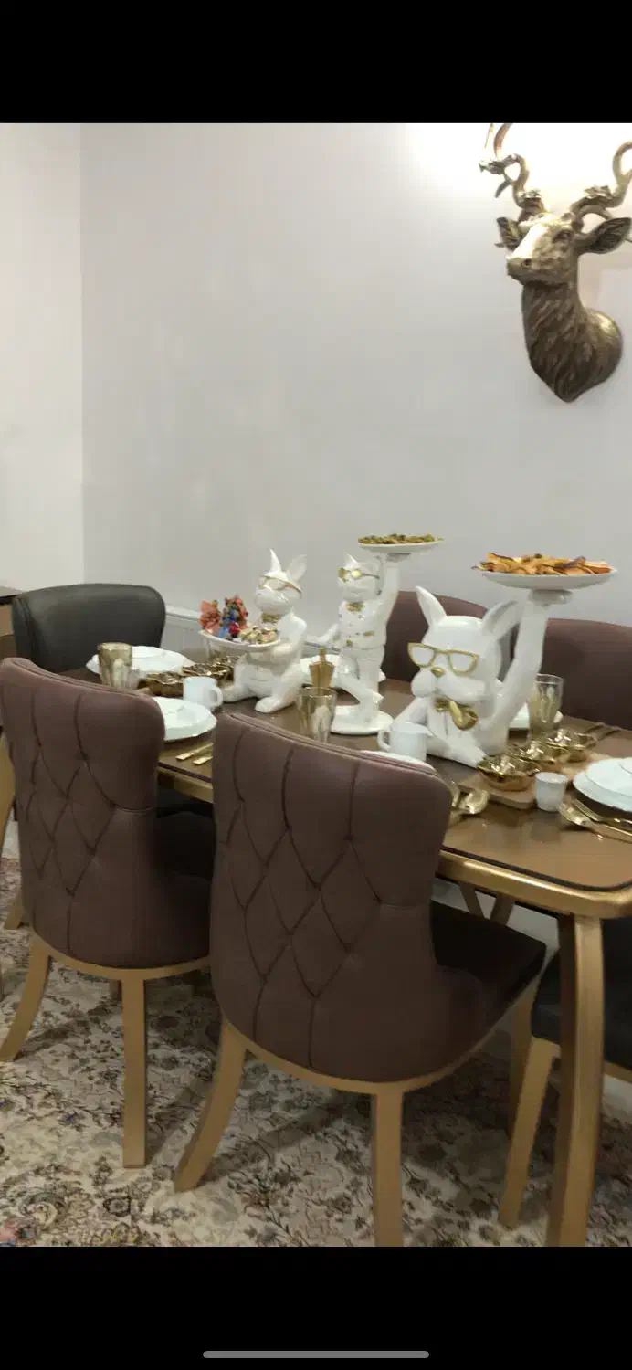 میزناهار خوری شش نفره تخت|میز و صندلی غذاخوری|محلات, |دیوار