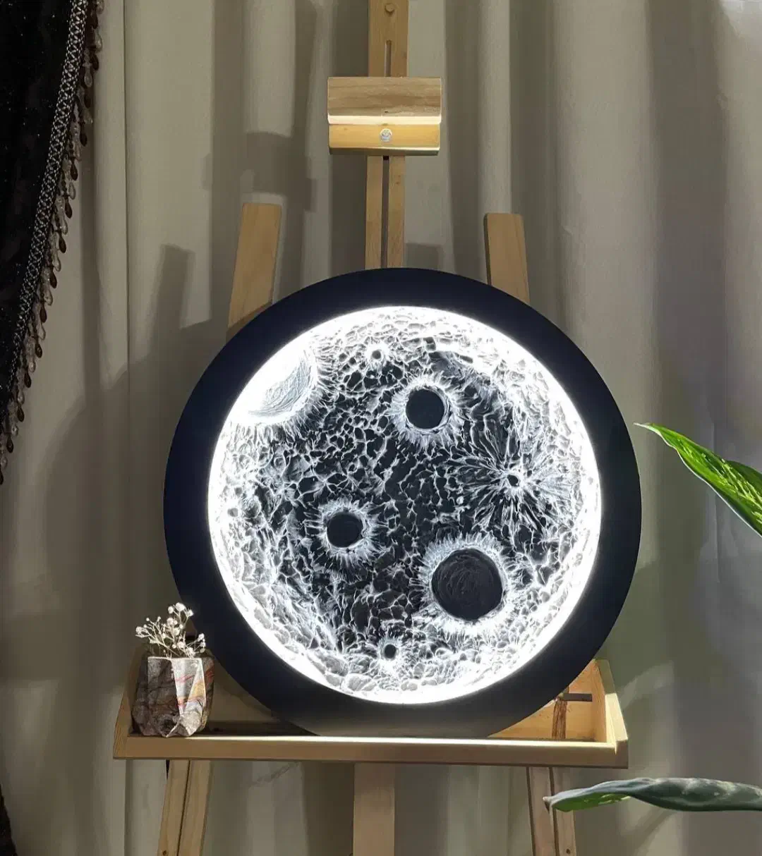 دیوارکوب ماه|تابلو، نقاشی، عکس|زنجان, |دیوار