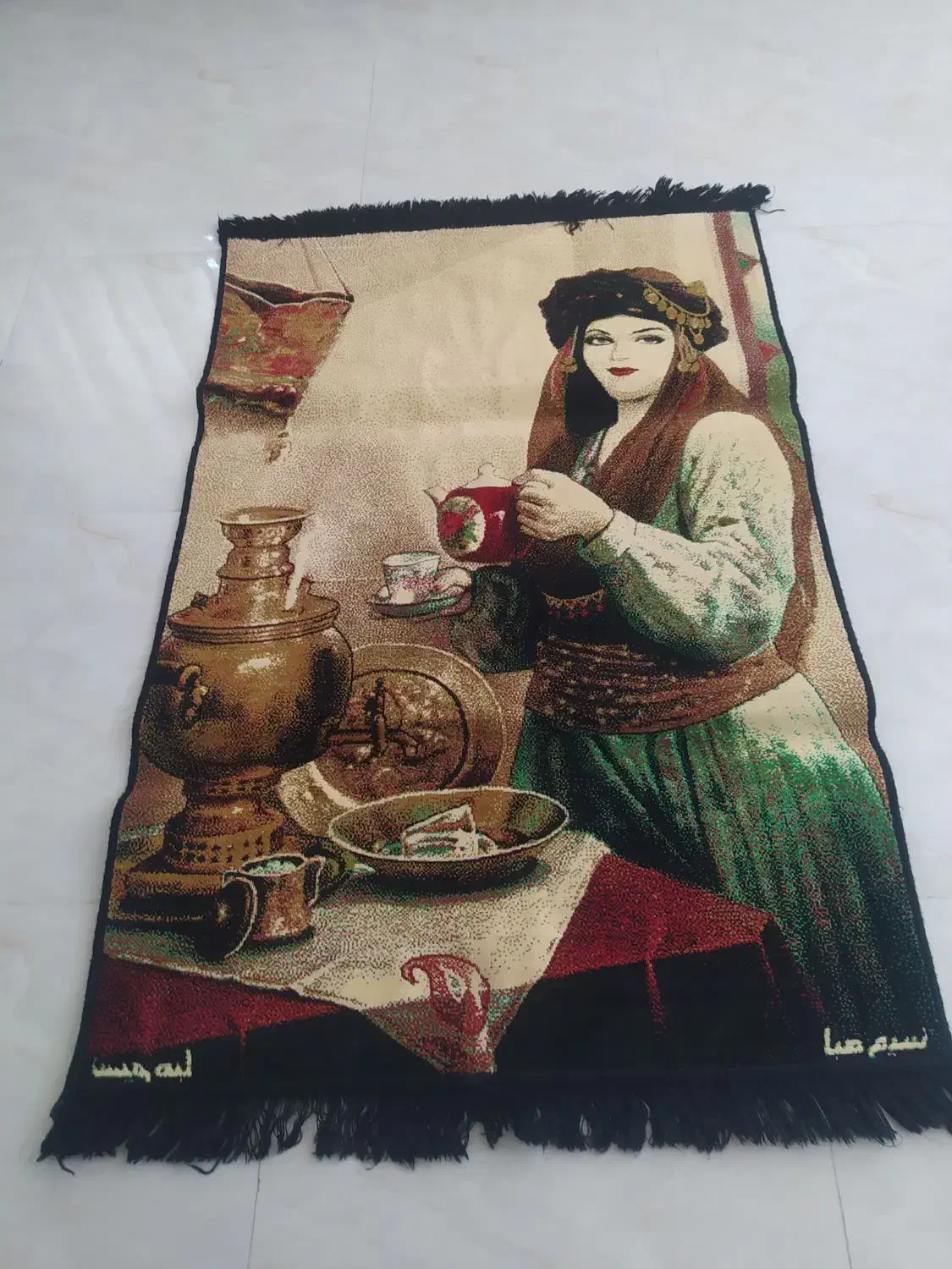 قالیچه زیبا|فرش|کرمانشاه, |دیوار