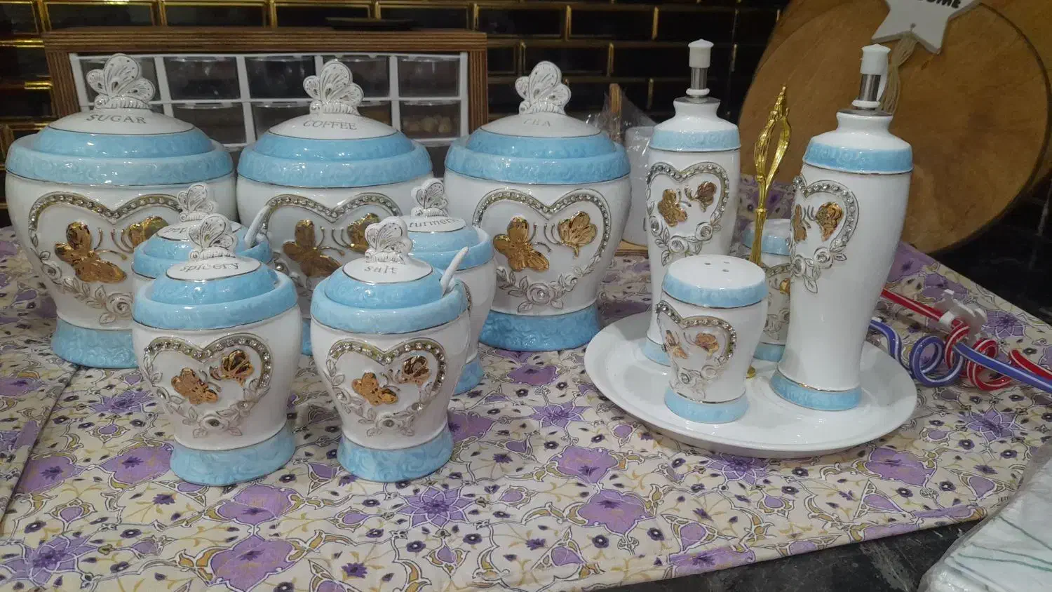 سرویس پاسماری|ظروف سرو و پذیرایی|سبزوار, شرق کال شمالی|دیوار