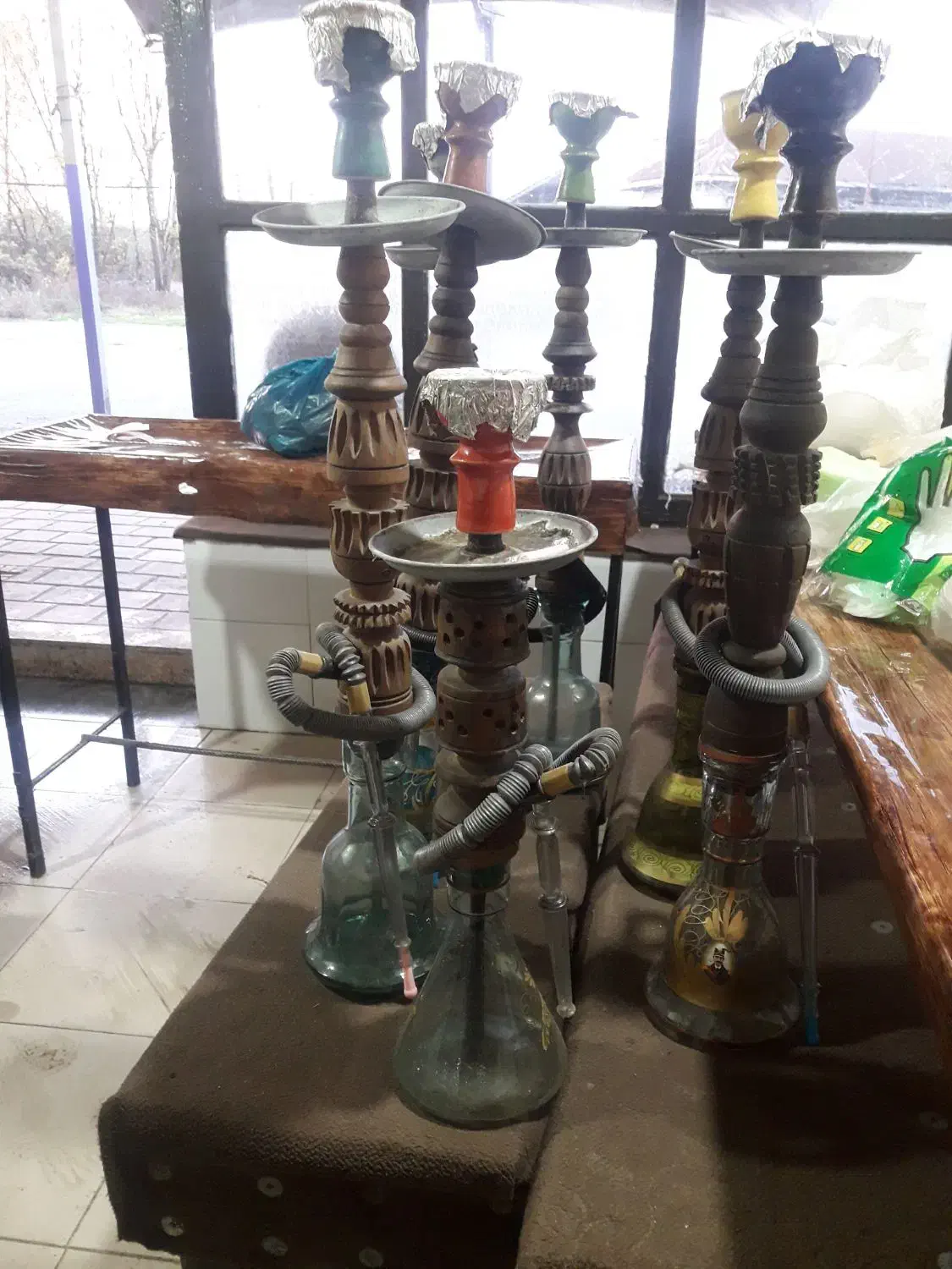 قلیان|زیورآلات و اکسسوری|سیاهکل, |دیوار