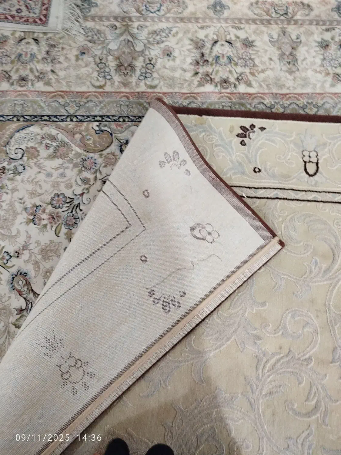 فرشینه شش متری|فرش|قدس, شهرقدس|دیوار